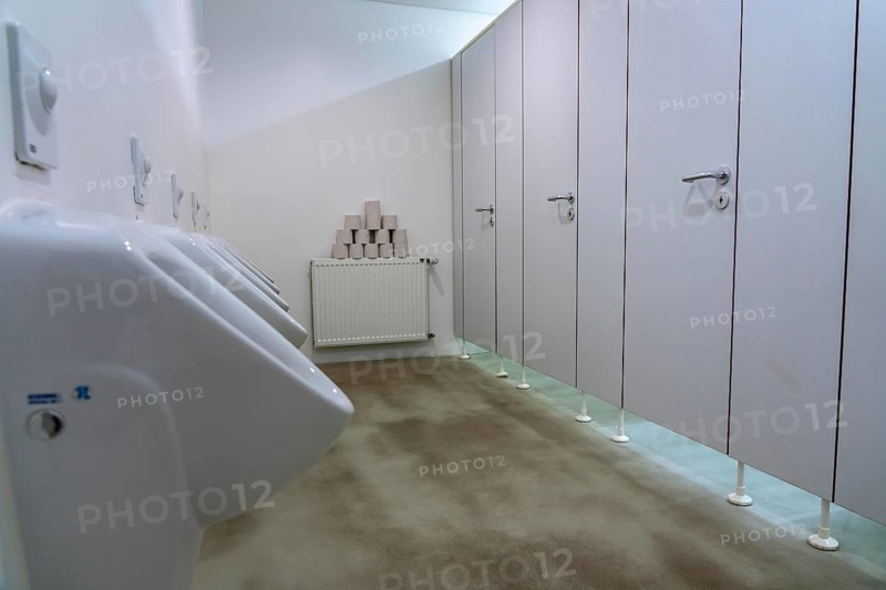 Men's toilets, urinals, urinal and toilet cubicles