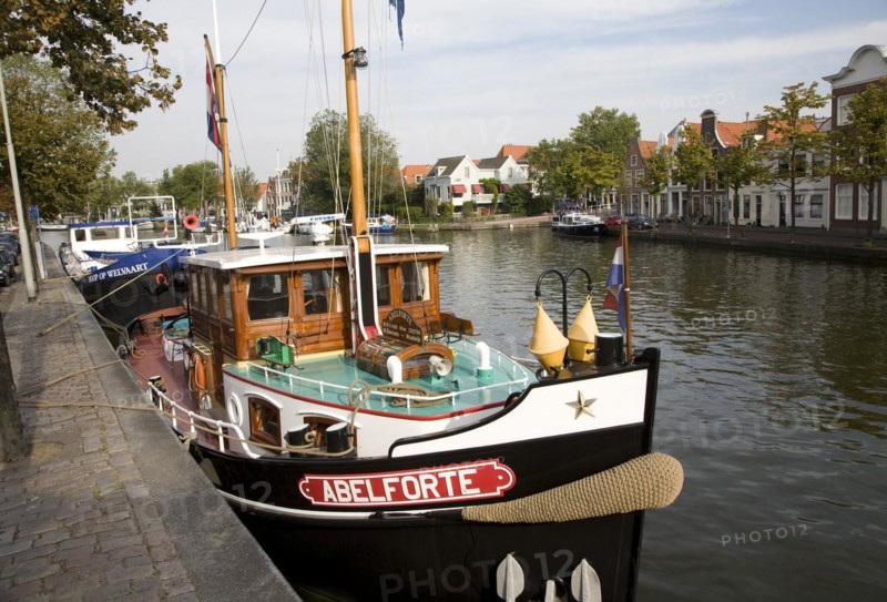 River Spaarne, Haarlem, Holland