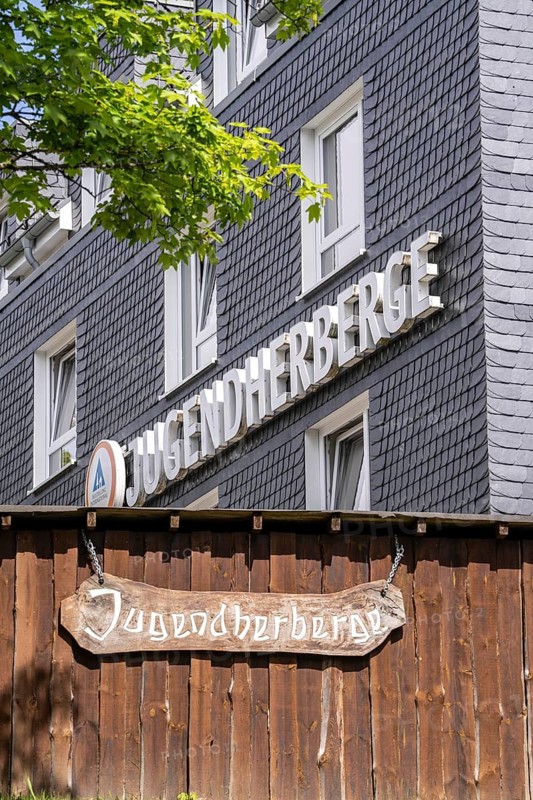 DJH Youth Hostel Winterberg, in the Neuastenberg district, North Rhine-Westphalia, Germany