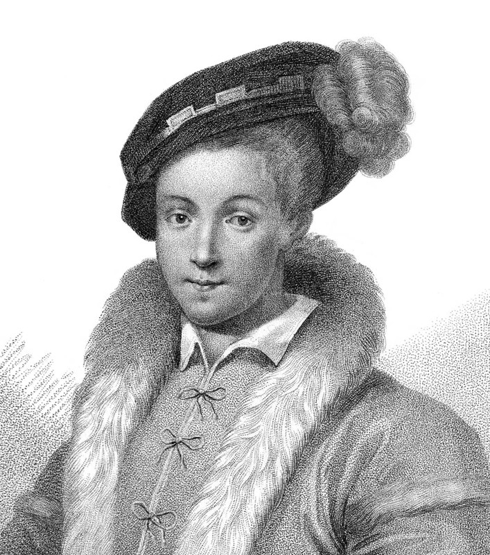 Edward VI, 1537-1553, King of England and Ireland