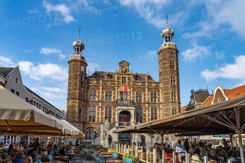 The historic town hall in Venlo, Netherlands