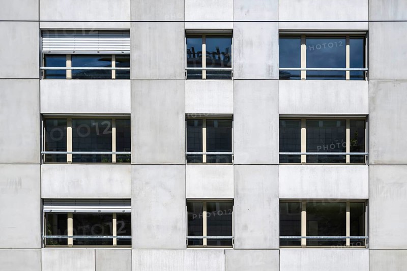 Real estate New residential block facade