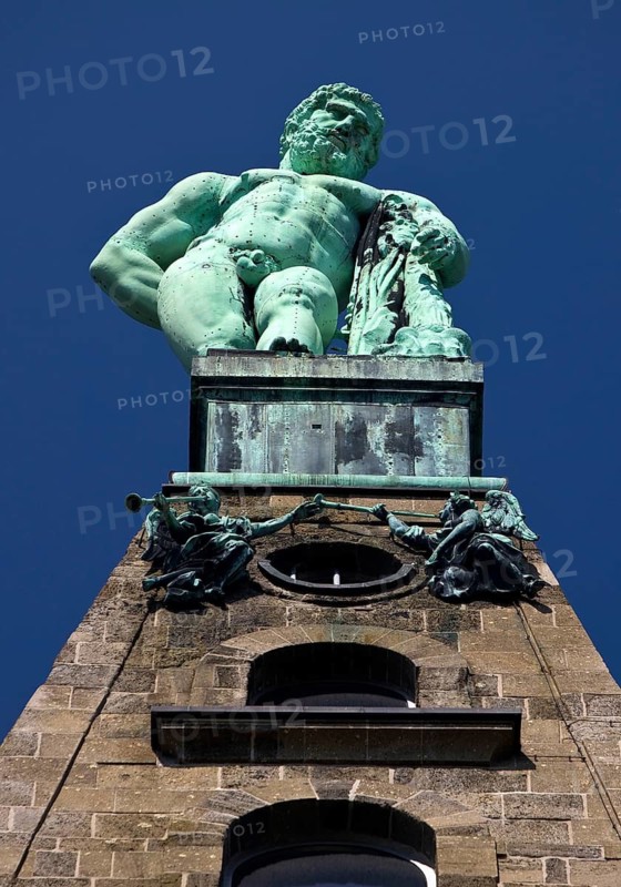 Bergpark Wilhelmshöhe with the Hercules Statue, UNESCO World Heritage Site, Kassel, Hesse, Germany