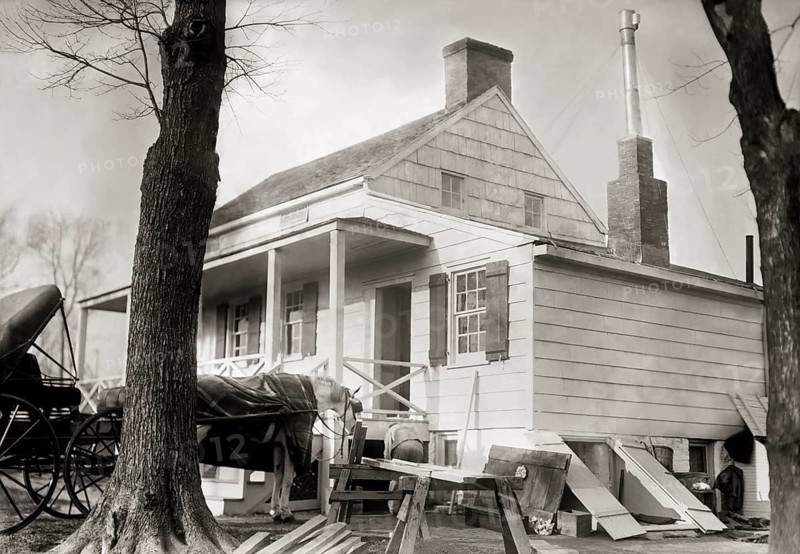 The Edgar Allan Poe Cottage, former home of American writer Edgar Allan Poe, Kingsbridge Road, New York
