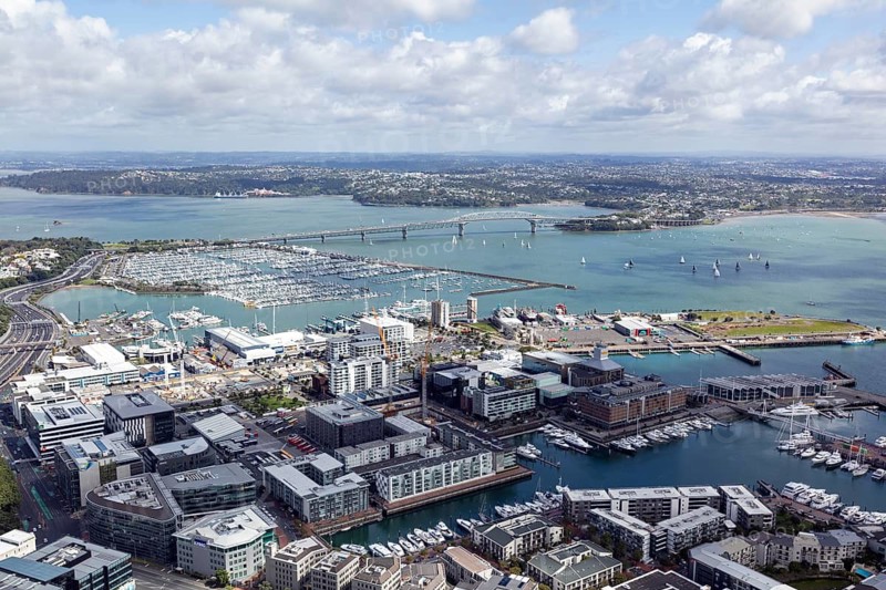 From the TV tower, HAuckland, New Zealand