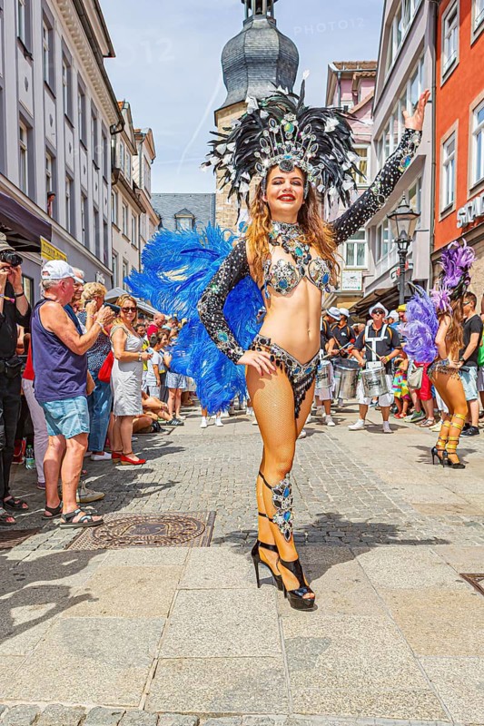 The International Samba Festival in Coburg, Germany