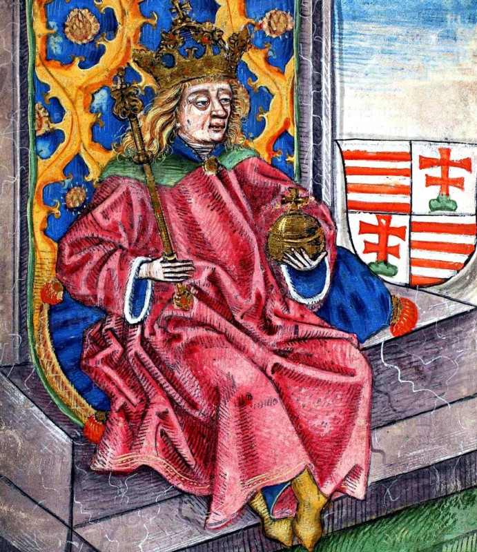 Béla IV (November 1206 - 3 May 1270) was King of Hungary from 1235 to 1270 and as Bela III also King of Croatia in personal union and Duke of Styria from 1254 to 1258, Historical, digitally restored reproduction from a 19th century original, Record date not stated