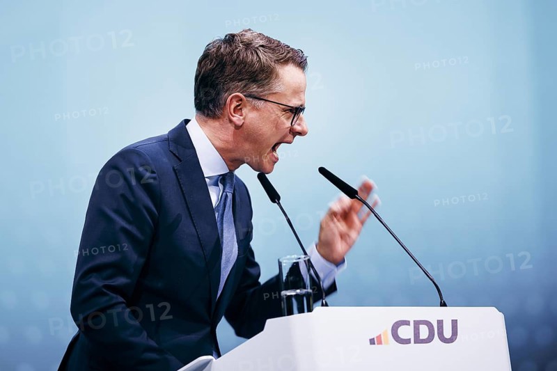 Carsten Linnemann, Deputy Chairman of the CDU, recorded at the CDU Germany 2024 party conference in Berlin, 6 May 2024