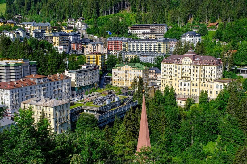 Bad Gastein, Gastein Valley, Salzburger Land, Austria