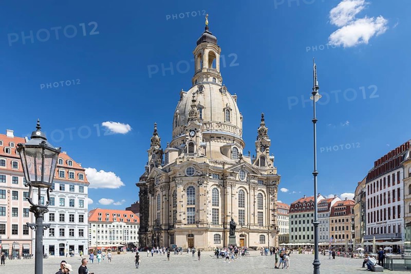 Church of Our Lady on Neumarkt, Dresden, Saxony, Germany