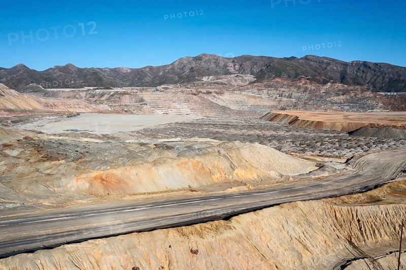Kearny, Arizona - A part of Asarco's huge Ray Mine, one of the largest copper mines in the U.S. Asarco is owned by Grupo Mexico, the largest mining company in Mexico