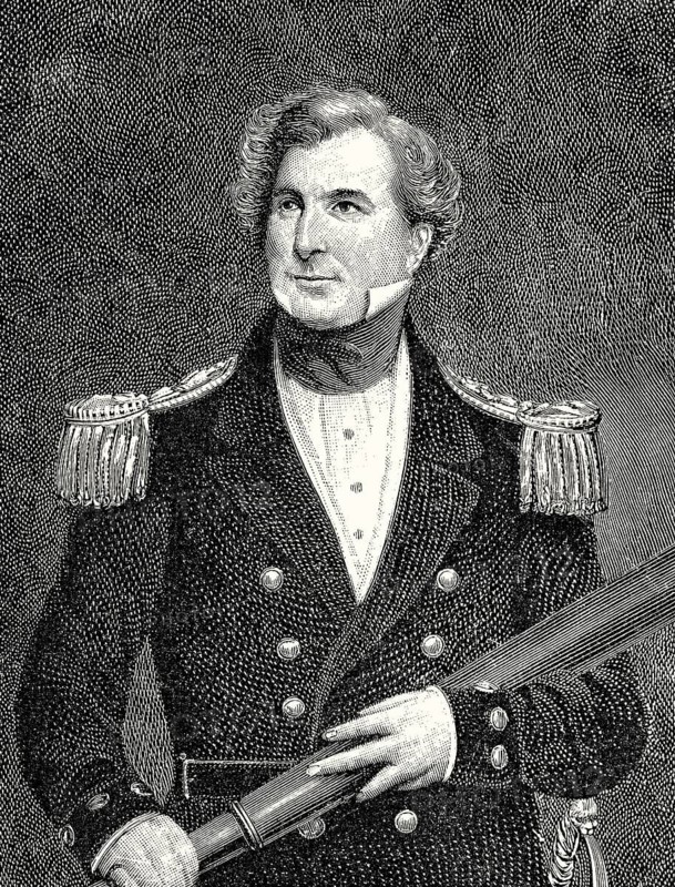 Sir James Clark Ross, 1800 – 1862, a British Royal Navy officer and polar explorer