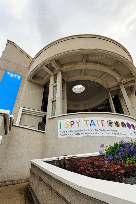 Tate St Ives Art Gallery, modern architecture, St Ives, Cornwall, England, Great Britain
