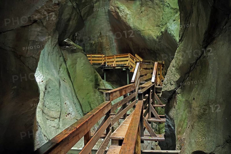 Seisenbergklamm gorge, natural monument, Pinzgau, Salzburger Land, Austria