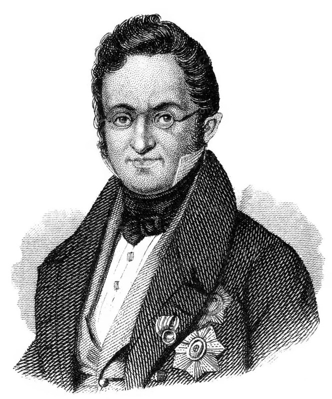 Portrait of Karl Robert Count of Nesselrode or Karl Wassiljewitsch Nesselrode, 1780 - 1862, a Russian diplomat, foreign minister and chancellor, Portrait von Karl Robert Graf von Nesselrode oder Karl Wassiljewitsch Nesselrode, 1780 - 1862, ein russischer Diplomat, Außenminister und Kanzler
