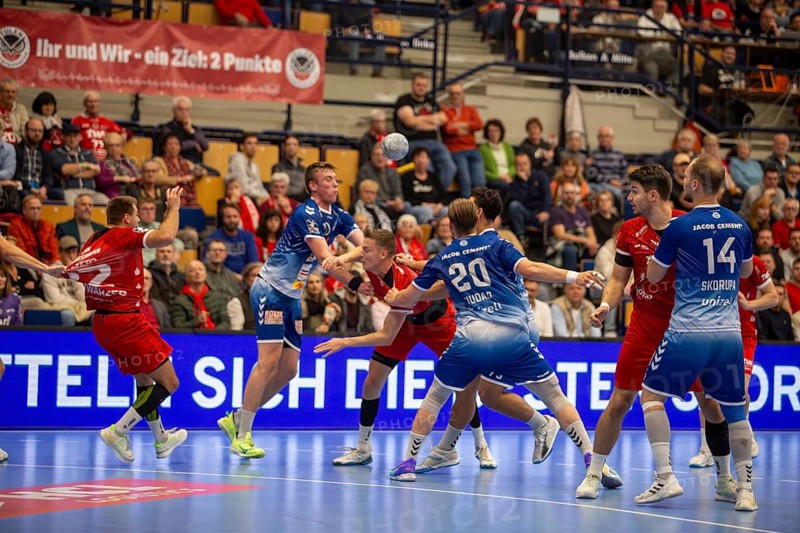 30.10.2024, 2nd HBL (German Handball League), Matchday 10: Eulen Ludwigshafen against VfL Lübeck-Schwartau