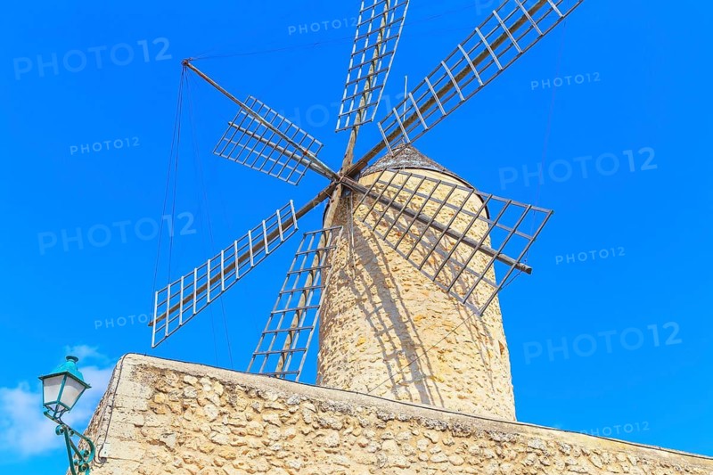 Old wiindmill, Sineu, Mallorca, Balearic Islands, Spain
