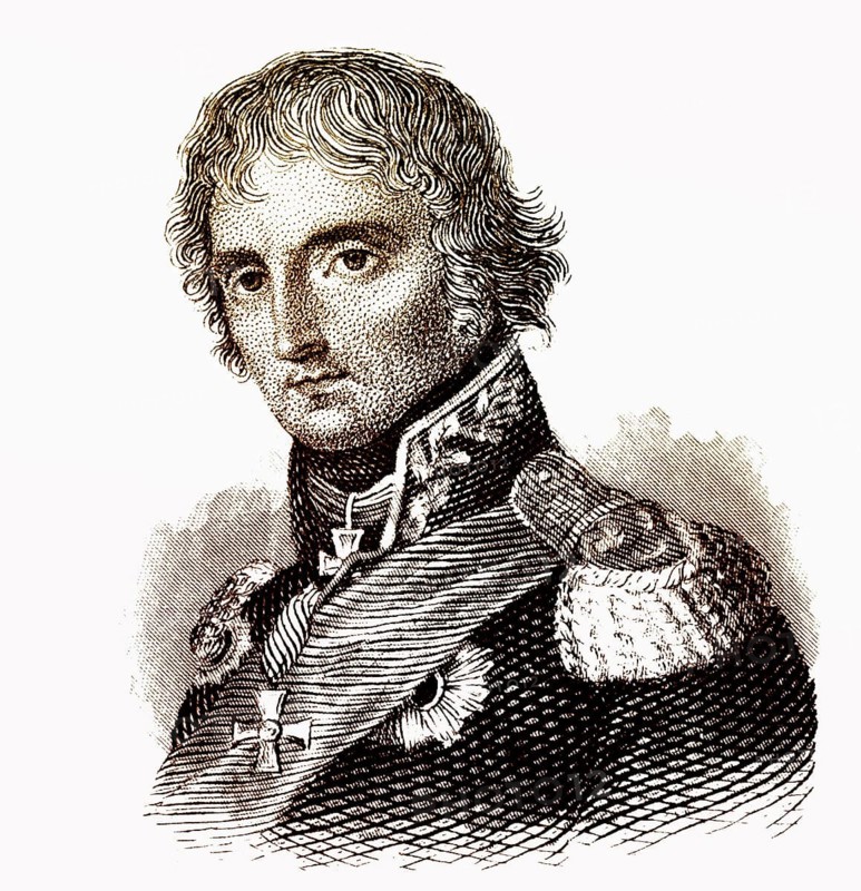 Portrait of Friedrich Maximilian von Klinger, 1752 - 1831, a German dramatist and novelist, Portrait von Friedrich Maximilian von Klinger, 1752 - 1831, ein deutscher Dichter und Dramatiker