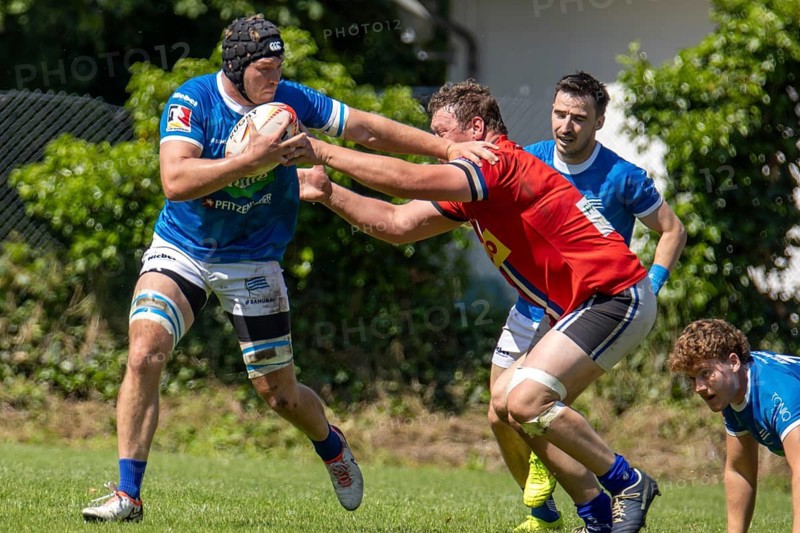 Heidelberg, 25.05.2024, Rugby 1st Bundesliga, Season 2023/24, Quarter-final: SC Neuenheim against Germania List (82:0)