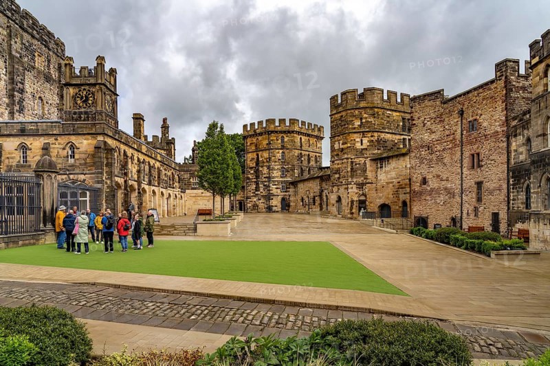 Lancaster Castle in Lancaster, Lancashire, England, Great Britain