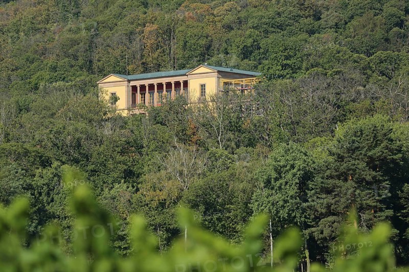 Villa Ludwigshöhe built in 1852, Edenkoben, Weinstraße, Palatinate Forest, Rhineland-Palatinate, Germany