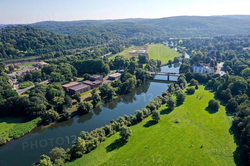 Witten, North Rhine-Westphalia, Germany - Witten an der Ruhr. The city of Witten is located in the south-east of the Ruhr area and is a district town of the Ennepe-Ruhr district in the administrative district of Arnsberg