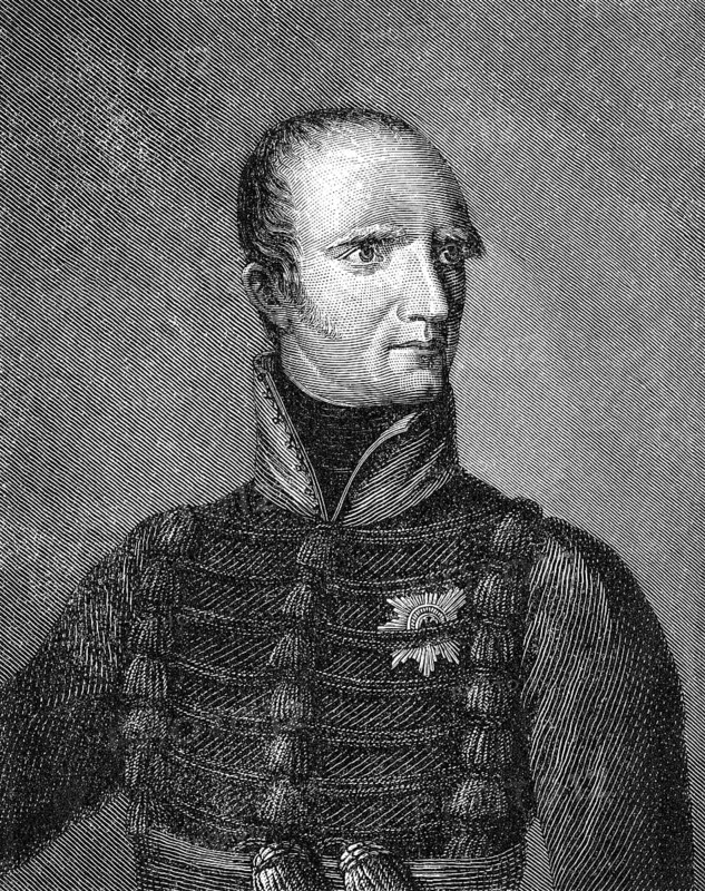 Friedrich Wilhelm of Brunswick-Wolfenbuettel, or the Black Duke, 1771 - 1815, Duke of Brunswick-Wolfenbuettel and Oels and a German commander of the wars of liberation against Napoleon Bonaparte