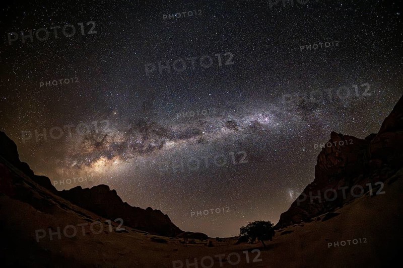 The Milky Way over Spitzkoppe, Damaraland, Namibia