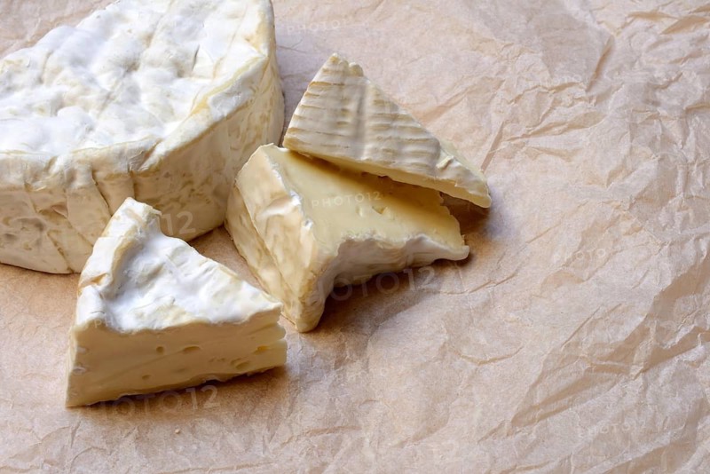 French Camembert in pieces, France