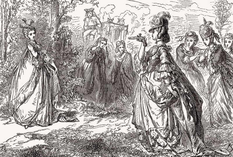 Jeanne Bécu, comtesse du Barry, 1743 –1793, last mistress of king Louis XV of France