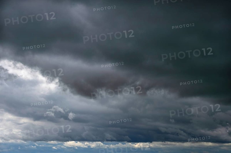 Rain clouds (Nimbostratus), Bavaria, Germany