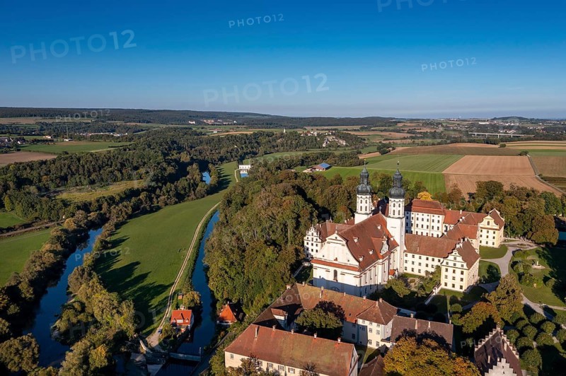 Obermarchtal Monastery, Obermarchtal, Alb-Donau district, Upper Swabia, Baden-Württemberg, Germany