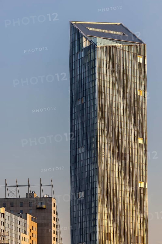 Estrel Tower, the tallest building in Berlin at 176 meters, planned opening as part of the Estrel Hotel at the end of 2026, Neukölln, Berlin, Germany