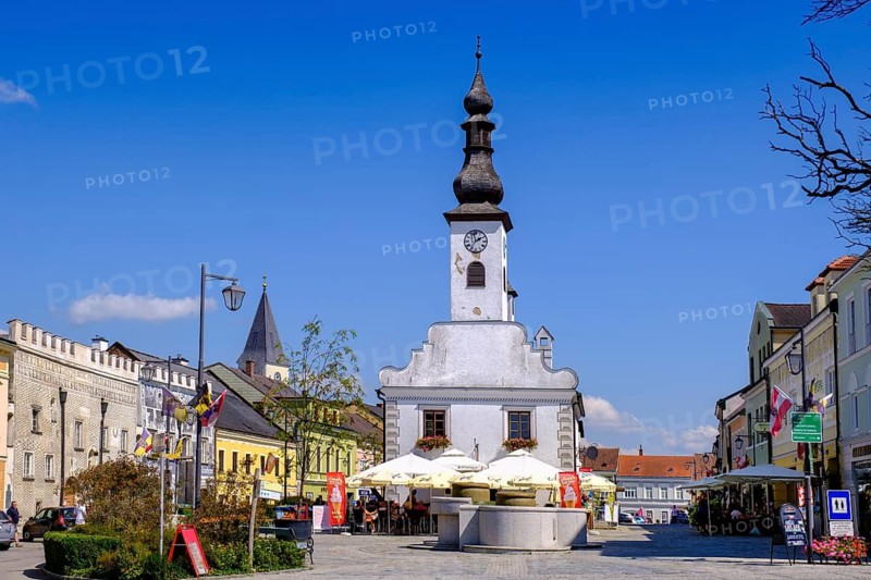 Old Town Hall, Schranne, Main Square, Gmünd, Waldviertel, Lower Austria, Austria