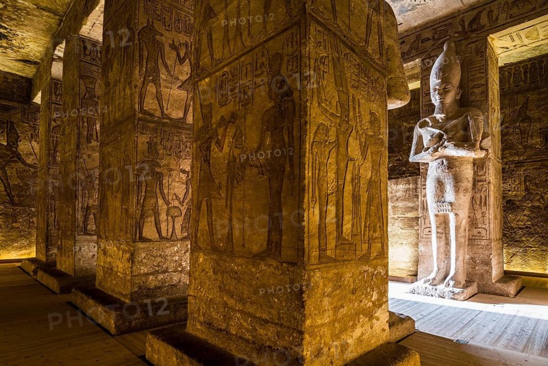 Abu Simbel Temple, Pharaoh Ramesses II, UNESCO World Heritage Site, Luxor, Egypt