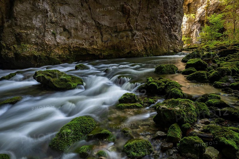 Rak River, Rakov Skocjan, Notranjska Region, Slovenia