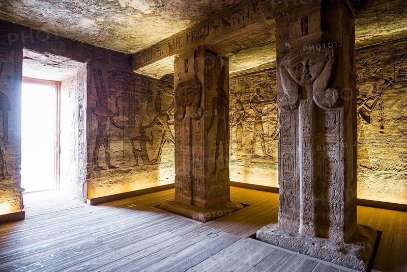 Abu Simbel Temple, Temple of Nefertari, UNESCO World Heritage Site, Luxor, Egypt
