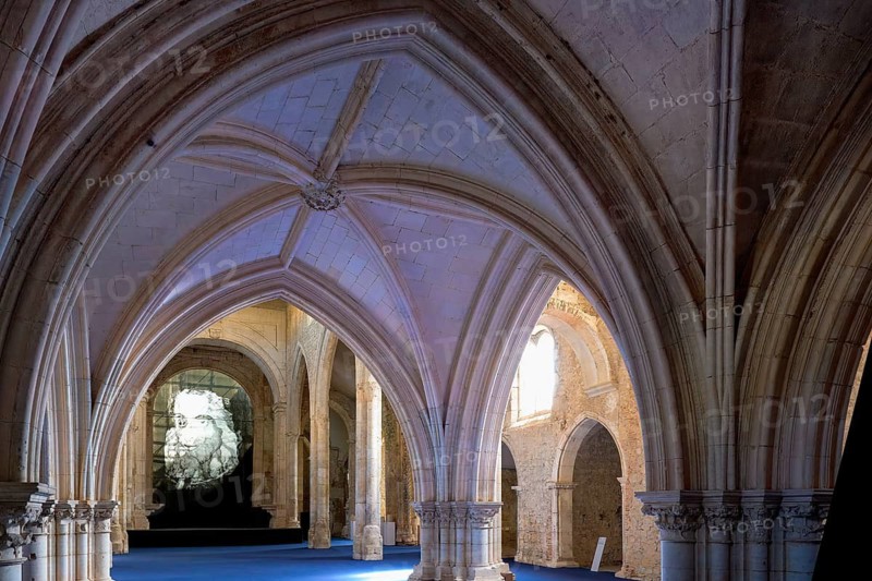 Church and Convent of Saint Francis, Church interior, Santarem, Ribatejo, Portugal