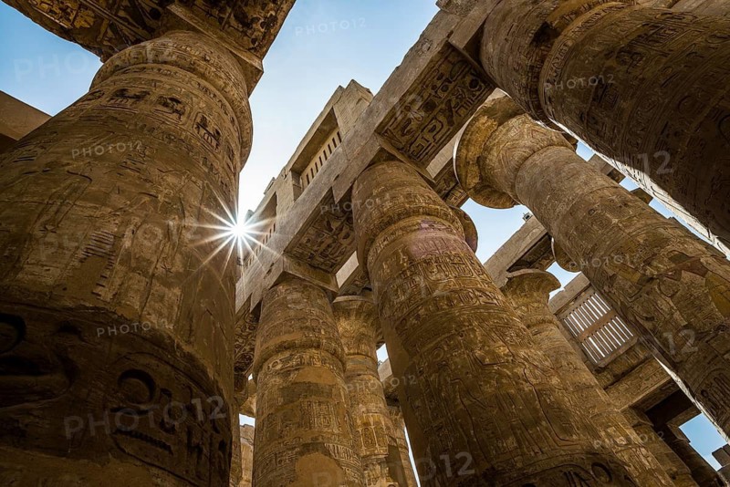 Karnak Temple, UNESCO World Heritage Site, Luxor, Egypt