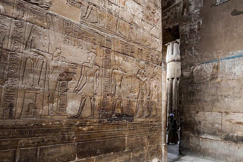 Luxor Temple, UNESCO World Heritage Site, Luxor, Egypt