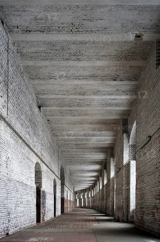 Unfinished portico of the NS Congress Hall, 1943, Reichsparteitagsgelände Documentation Center, Bayernstraße 110, Nuremberg, Middle Franconia, Bavaria, Germany