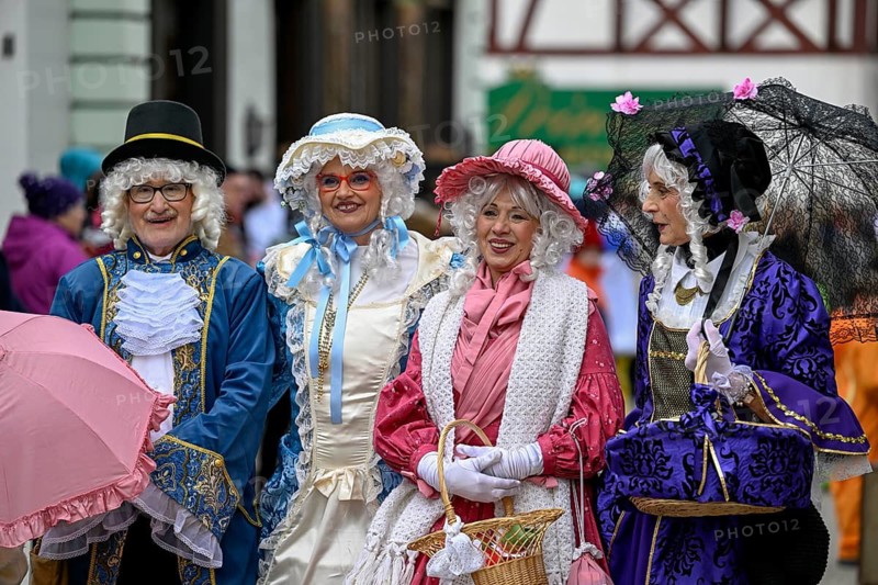 Carnival Parade, Kappelrodeck, Ortenaukreis, Baden-Württemberg, Germany