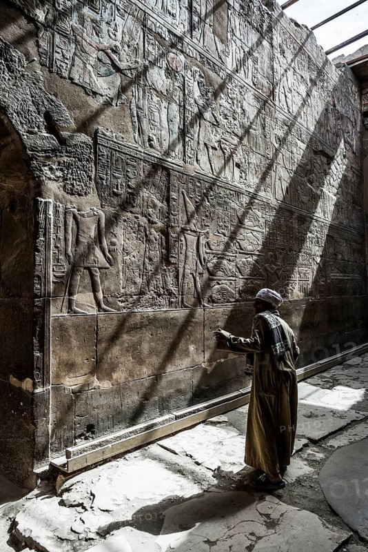 Luxor Temple, UNESCO World Heritage Site, Luxor, Egypt