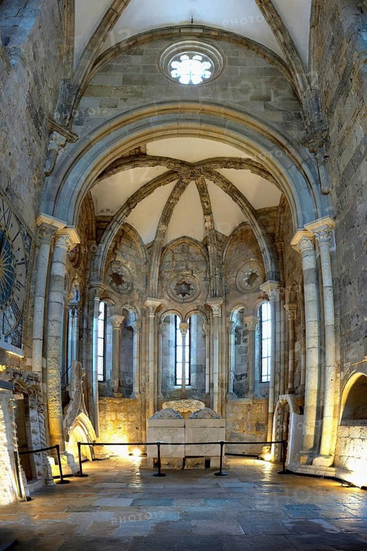 Sao Joao de Alporao Church, Choir, Santarem, Ribatejo, Portugal