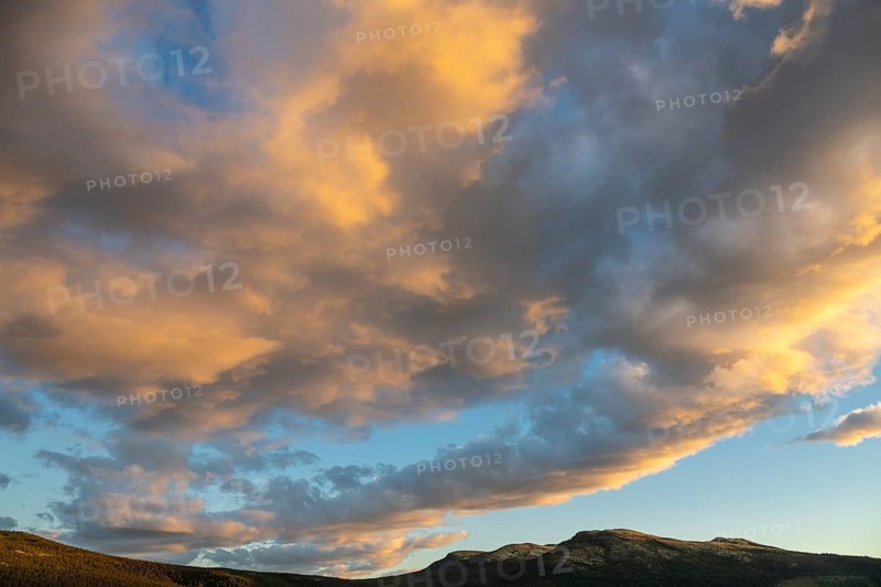 Evening sky, Alvdal Vestfjell, Hedmark, Innlandet, Norway, June 2026