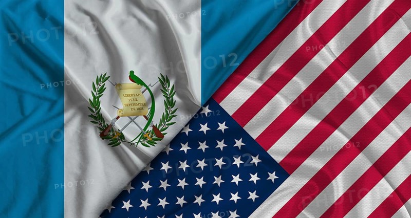 Bilateral relations between Guatemala and United States. Flag of Guatemala and United States