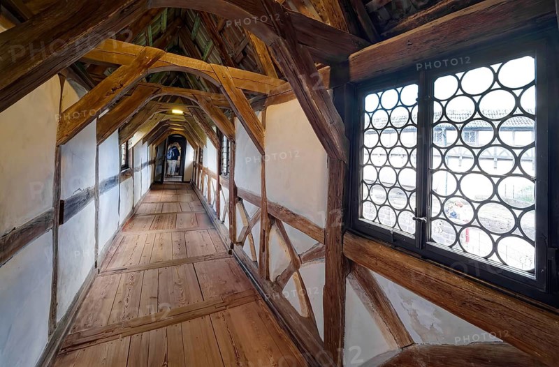 Margarethengang, Wartburg, castle in the Thuringian Forest, UNESCO World Heritage, interior view, Eisenach, Thuringia, Germany
