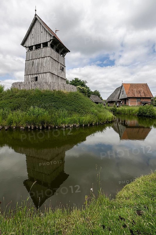 Tower Hill Castle, Lütjenburg, Schleswig-Holstein, Germany