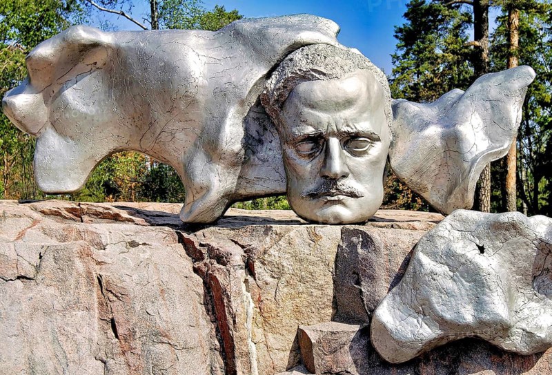 The Sibelius Memorial in Helsinki, Finland