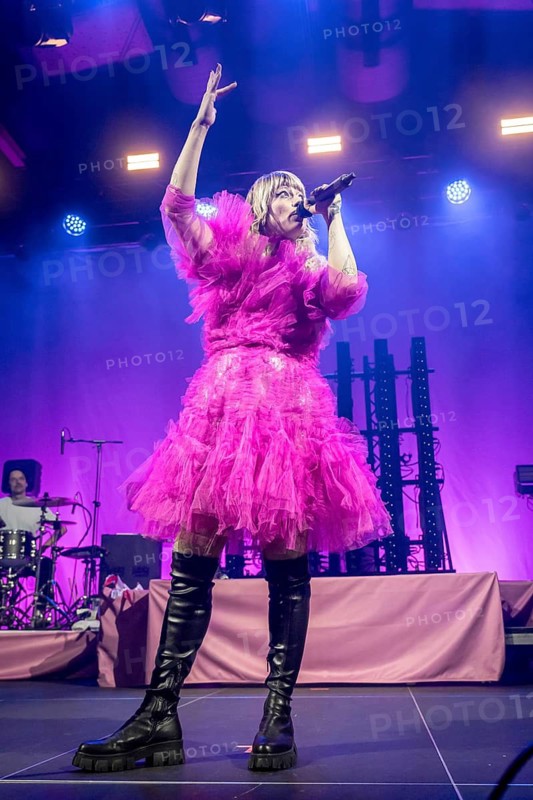 Mieze Katz (real name: Maria Mummert), singer of MIA. live on Live 2026 Tour at the Columbiahalle in Berlin on 02.05.2026